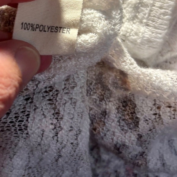 Animal Print Striped Cardigan - Picture 4 of 5